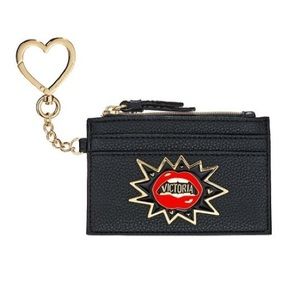 VS Embellished V-Quilt Card Case NWT